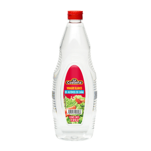 La Costeña Vinagre Blanco Alcohol de Caña Botella 1.05 L