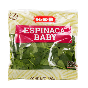 Espinaca Baby 170 g 1 Pz