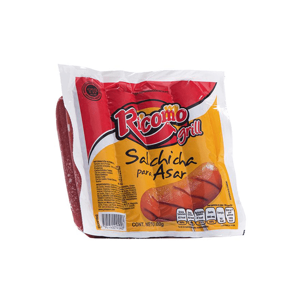 Ricomo Salchicha para Asar 800 g - H-E-B México
