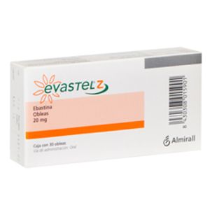 Evastel-Z 20 Mg Obleas 30 Ebastina 30 Pz