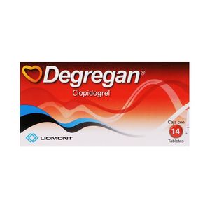 Degregan 75 Mg Tab Clopidogrel 14 Pz