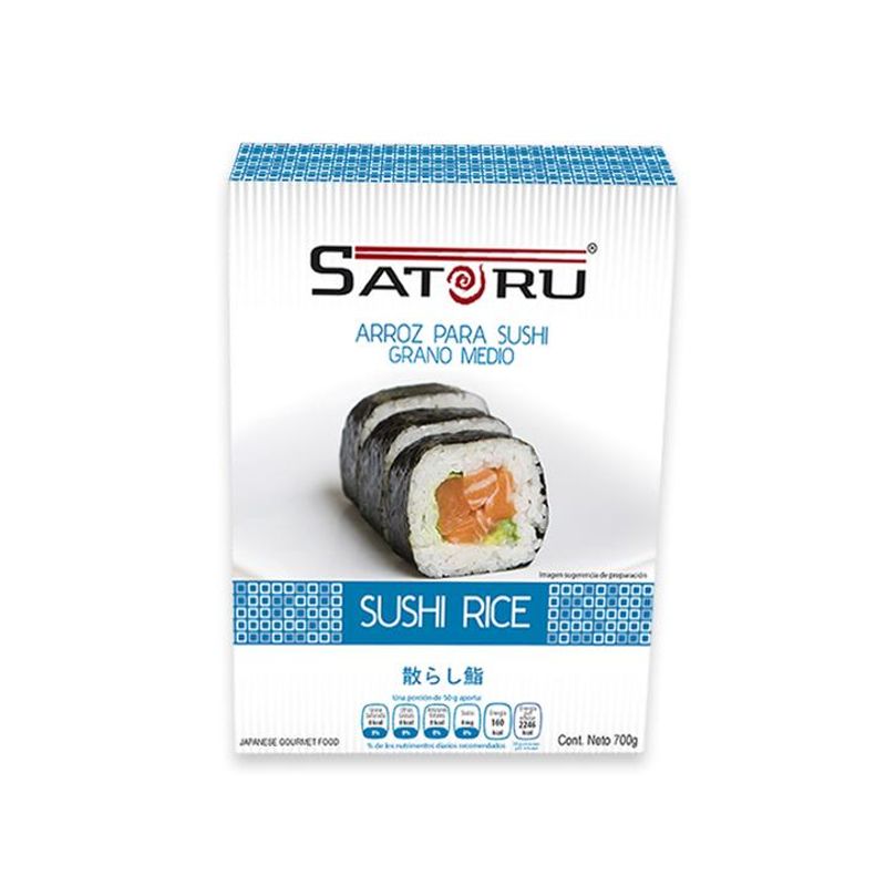 Satoru Arroz Para Sushi, tipico harinoso, 700 gramos