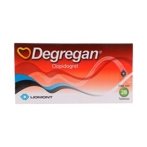 Degregan 75 Mg 28 Tab. Clopidogrel 28 Pz