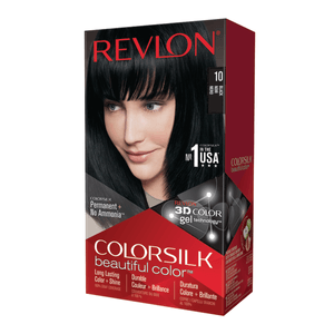 Tinte para Cabello Colorsilk con Queratina Tono 10 Negro 59.1 ml