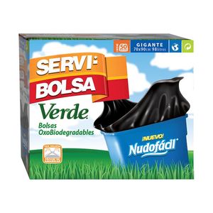 Bolsas de Basura Verde Gigante 50 Pz