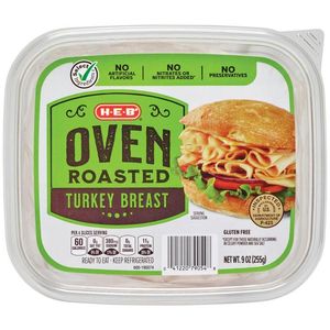 HEB Pechuga Pavo Rostizado Bote 255 g