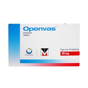 Openvas 40 Mg Tabletas 14 Pz