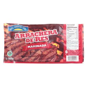 HCF Arrachera de Res Marinada 600 g Arrachera de Res Marinada 600 g