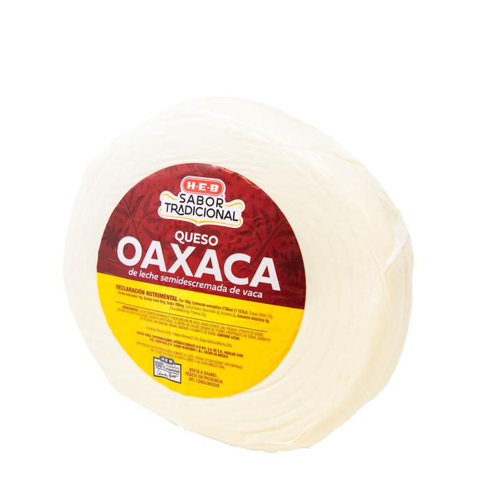 HEB Sabor Tradicional Queso Oaxaca 1 Kg - Mi Tienda Del Ahorro