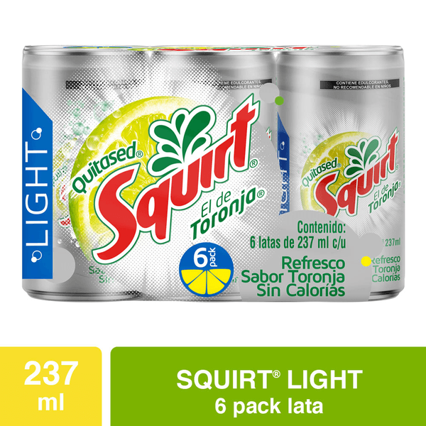 Squirt Refresco Light Sabor Toronja 6 Pack 237ml 1 - H-E-B México