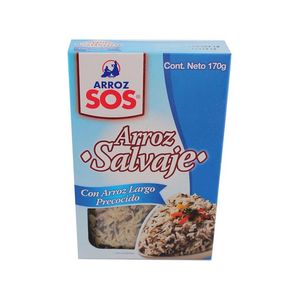 Arroz Salvaje con Arroz Largo Precocido 170 Gr