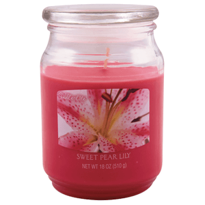 Vela Apot Sweet Pear Lily 18oz 18 Oz