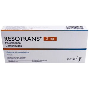 Resotrans 2 Mg 14 Cpr Prucaloprida 14 Pz