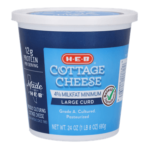 HEB Queso Cottage Grumo Grande 680 g