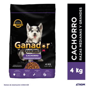 Alimento Seco para Perros Premium Cachorro 4 kg