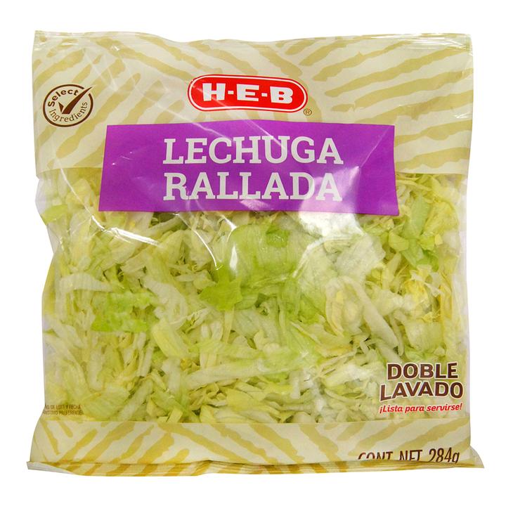 HEB Lechuga Iceberg Rallada 1 pz - H-E-B México