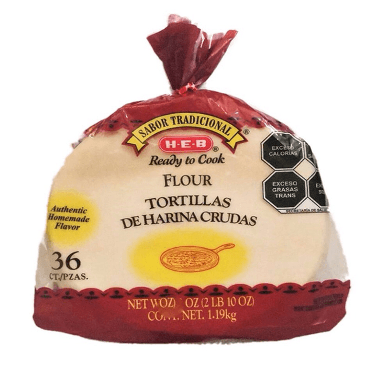 HEB Tortillas Harina Cruda 36 pz Mi Tienda del Ahorro