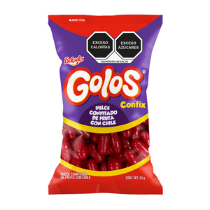 Bokados Golos Confix Frut Con Chile Pulpa Bolsa 65 g