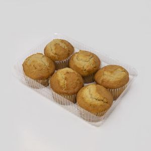 Muffin Vainilla Empacado 6 Pz