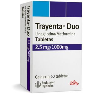 Trayenta Duo Tabs 2.5/1000mg V-60 60 Pz