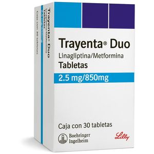 Trayenta Duo Tabs 2.5/850mg V-30 30 Pz