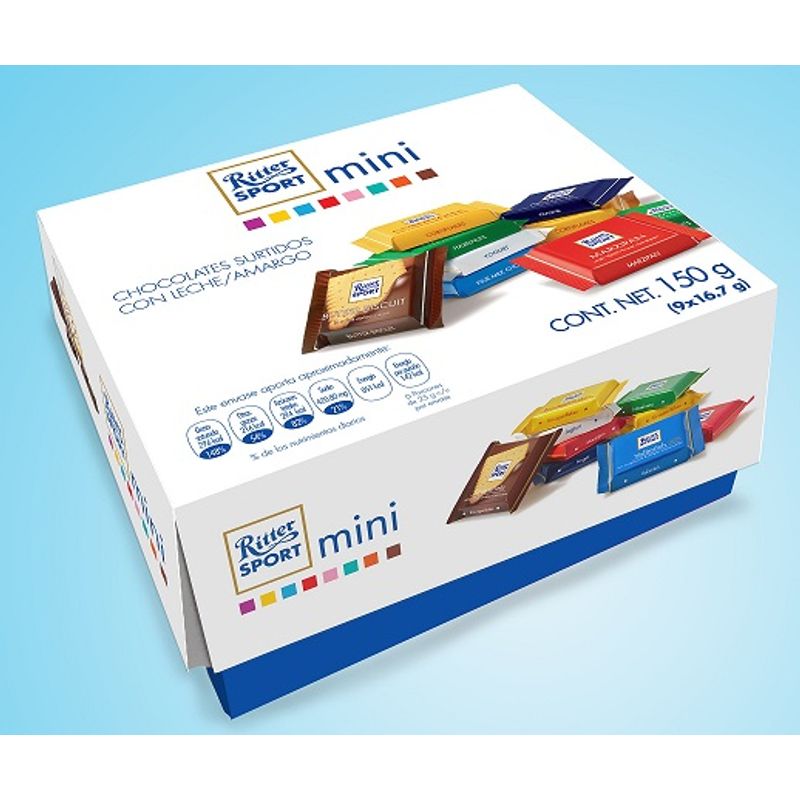 Ritter Caja de Chocolates Surtidos 9 Pz 150 g HEB México