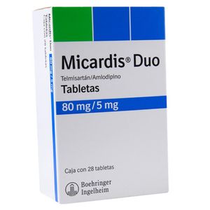 Micardis Duo 80/5 Mg 28 Cpr Telmiartan,Amlodipino 28 Pz