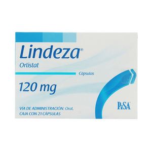 Lindeza 120 Mg 21 Cap Orlistat 21 Pz