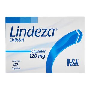 Lindeza 120 Mg C/42 Caps Orlistat 42 Pz