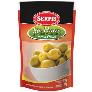 Serpis Aceitunas Sin Hueso en Pouch 175 g