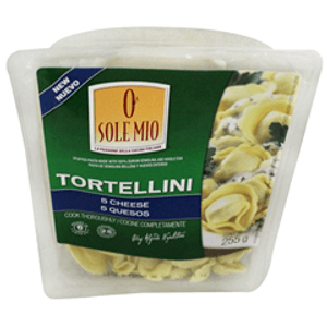 O Sole Mio Pasta Tortellini 5 Quesos 255 g