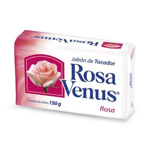 Rosa Venus Jabón en Barra Rosa 150 g