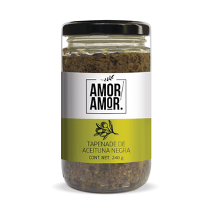 Amor Amor Tapenade de Aceitunas Negras 250 g