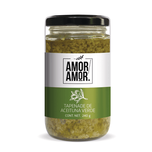 Amor Amor Tapenade de Aceitunas Verdes 250 g