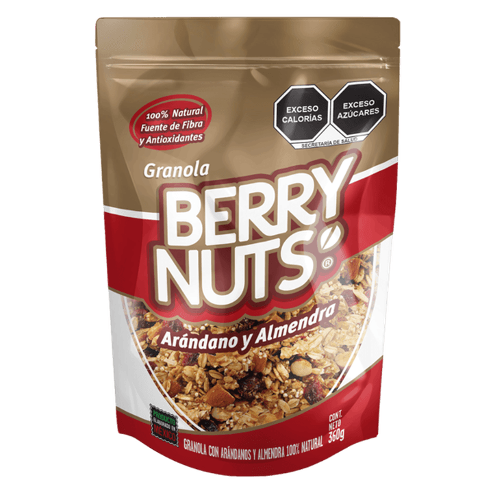 Cereal En Línea granola sin azúcar almendra 320 g