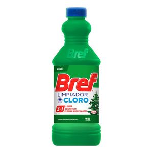 Limpiador mu Liusos Bref Densicloro Pino 1 L Bref Limpiador + Cloro Pino 1 L