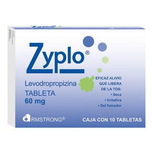 Zyplo caja con 10 tabletas de 60 mg c/u