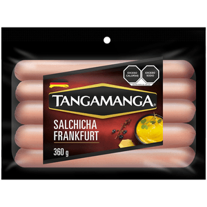 Tangamanga Salchicha Frankfurt 360 g