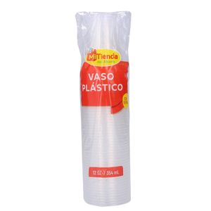 Vasos Desechables 12oz Plastico 50 Pz