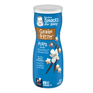 Gerber Cereal Graduados Puffs Vainilla 42 g