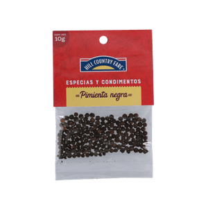 HCF Pimienta Negra Entera 10 g