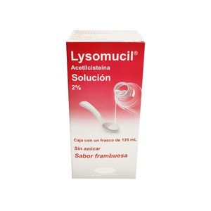 Concordia Lysomucil Acetilcisteina Solución 2% Frambuesa 120 ml