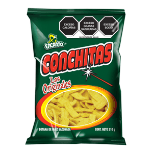 Encanto Frituras de Maíz Sazonada Conchitas 210 g