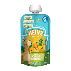 Heinz Papilla Para Bebé Cóctail de Frutas 113 g