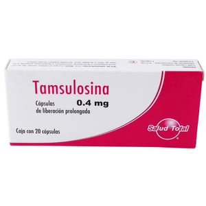 Tamsulosina 0.4mg 20caps Tamsulosina Gen 20 Pz