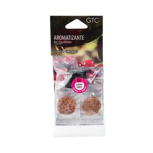 GTC Aromatizante para Auto Corcho Cherry Sweet con 4 pz