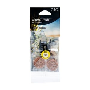 GTC Aromatizante para Auto Corcho Piña Coco con 4 pz