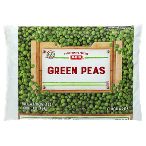 HEB Vegetales Congelados Chícharos Verdes 454 g