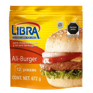 Bachoco Carne Para Hamburguesa Ali-Burger 672 g