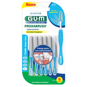 Cepillo Interdental Proxabrush 1.6 Azul 1 Pz